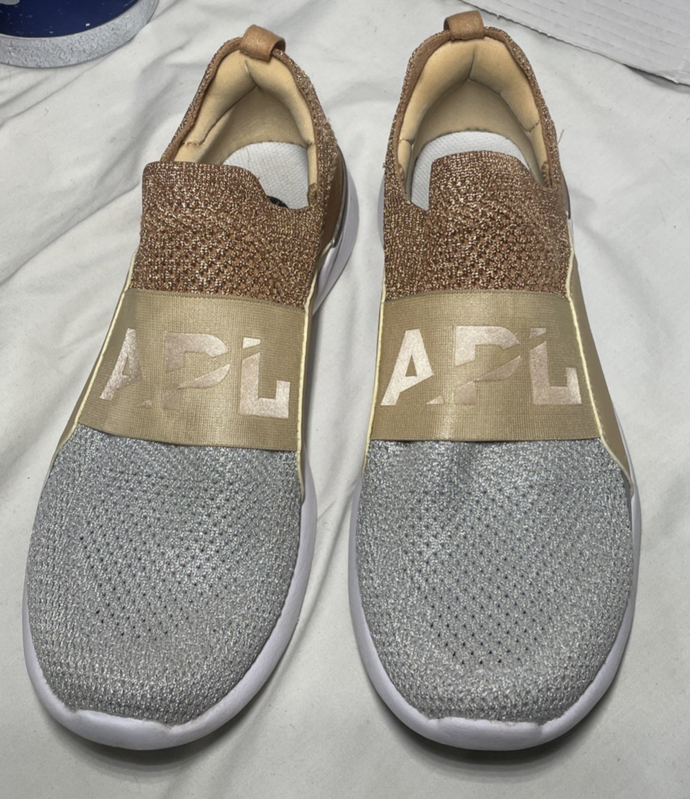 APL Womens TechLoom Bliss Running Shoe - Caramel / Warm Silk / White - 8